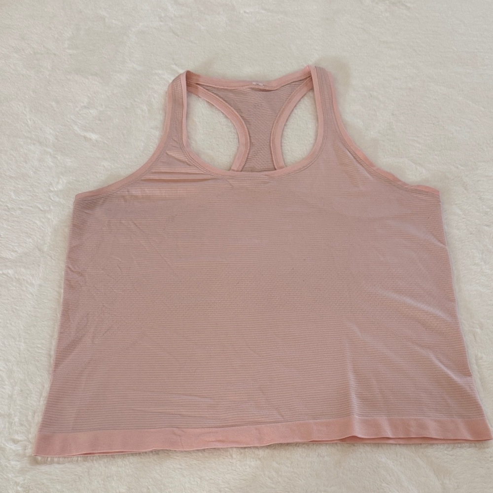 Lululemon Athletica Blush Pink Tank
